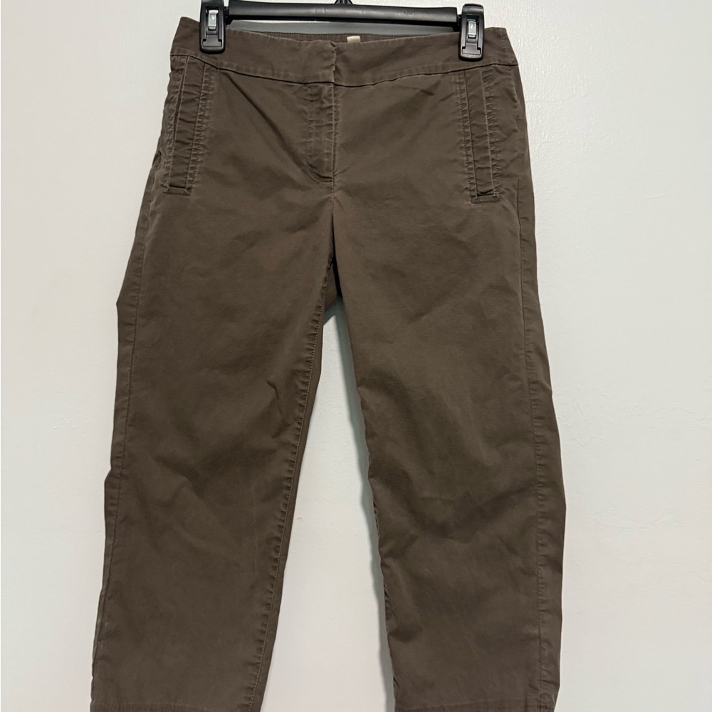 EILEEN FISHER Pants  Organic Cotton Size PP Cropped pull On
